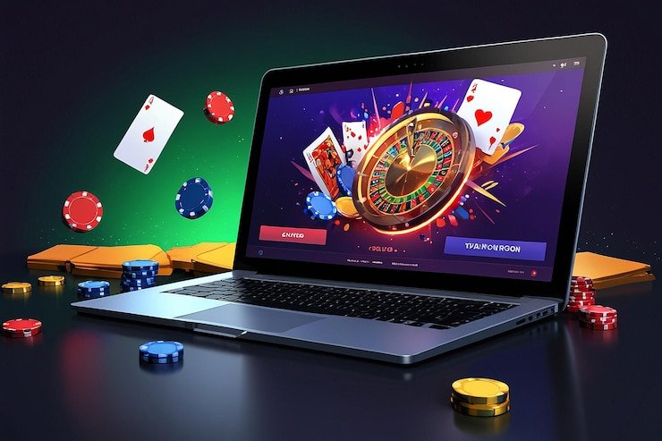 Pengguna memeriksa deposit melalui ponsel